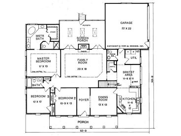 Floor Plan, 019H-0040