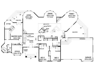 Floor Plan, 013H-0095