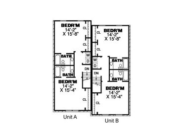 2nd Floor Plan, 011M-0001