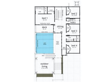 2nd Floor Plan, 052H-0053