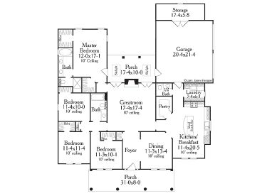 Floor Plan, 042H-0020