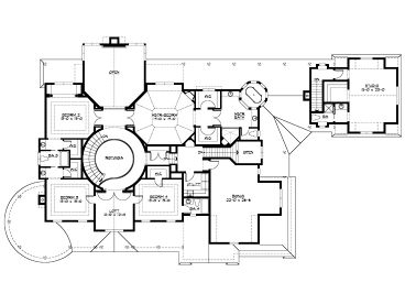 2nd Floor Plan, 035H-0094