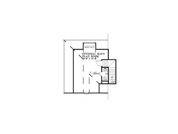 2nd Floor Plan, 025H-0015