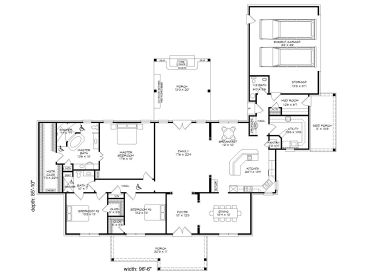 Floor Plan, 062H-0014