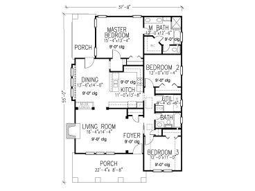 Floor Plan, 054H-0142