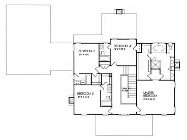 2nd Floor Plan, 045H-0064
