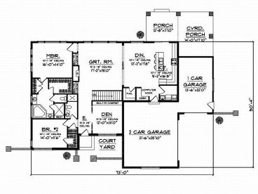Floor Plan, 020H-0181
