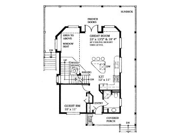 1st Floor Plan, 010H-0028