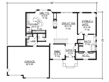 Floor Plan, 022H-0028