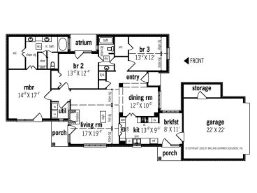 Floor Plan, 021H-0100