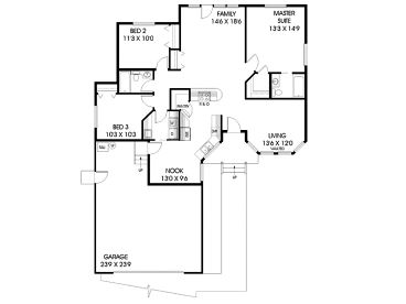 Floor Plan, 013H-0047