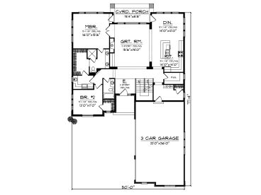 1st Floor Plan, 020H-0269
