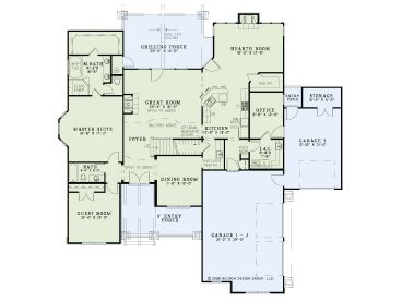 1st Floor Plan, 025H-0223