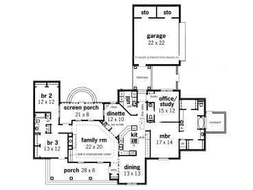 Floor Plan, 021H-0143