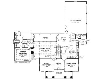 1st Floor Plan, 059H-0011