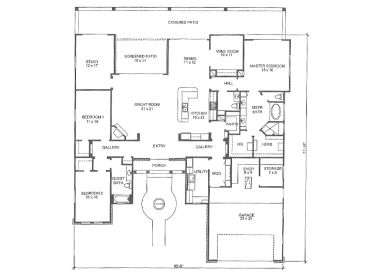 Floor Plan, 008H-0064