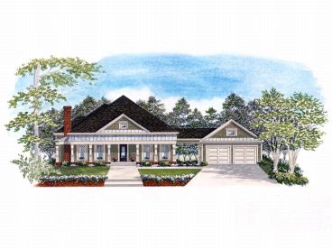 One-Story Home Plan, 019H-0093