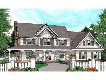 Country Home Design, 044H-0040