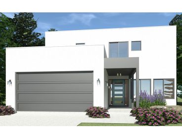 Modern House Plan, 052H-0122