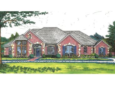 1-Story Home Plan, 002H-0099