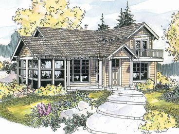 Vacation House Plan, 051H-0125
