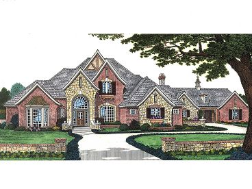 Luxury House Plan, 002H-0074