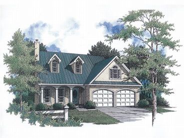Two-Story House Plan, 004H-0048
