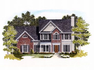 Traditional House Plan, 019H-0133