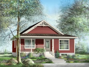 Country Cottage Plan, 072H-0179