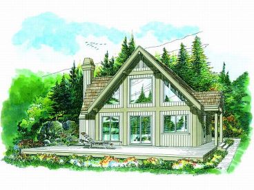 Vacation Home Plan, 032H-0052