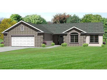 Traditional Home Plan, 048H-0057