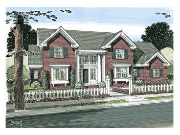 Two-Story Home Plan, 059H-0116