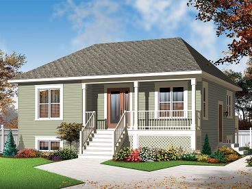 Vacation Home Plan, 027H-0232