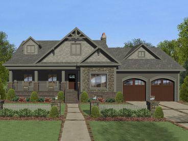 Ranch House Plan, 007H-0145
