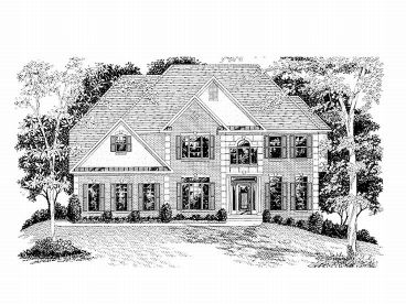 Two-Story Home Design, 007H-0097
