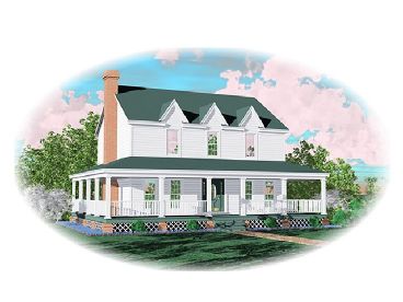 Country House Plan, 006H-0002