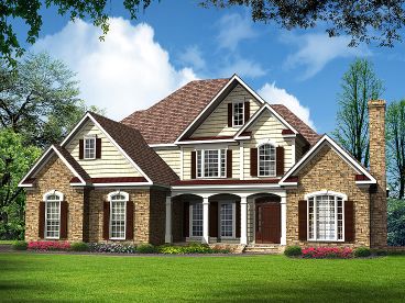 Traditional Home Design, 019H-0151