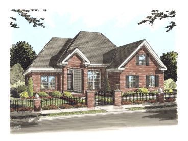 Traditional House Plan, 059H-0080