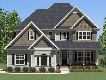 Two-Story House Plan, 067H-0017