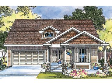 Traditional Home Plan, 051H-0077