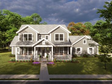 2-Story Home Plan, 059H-0196