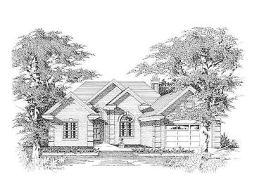 One-Story House Plan, 061H-0060