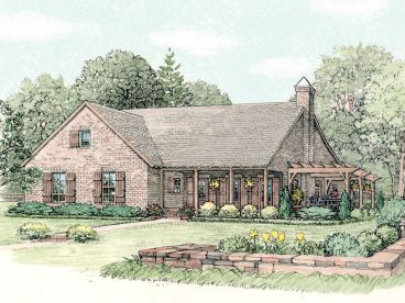Country House Plan, 042H-0040