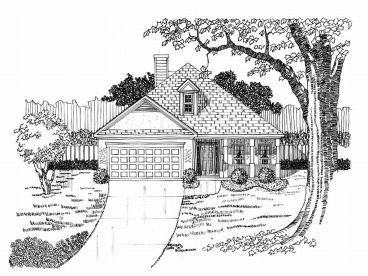 One-Story House Plan, 019H-0082