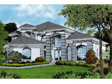 Two-Story House Plan, 043H-0140