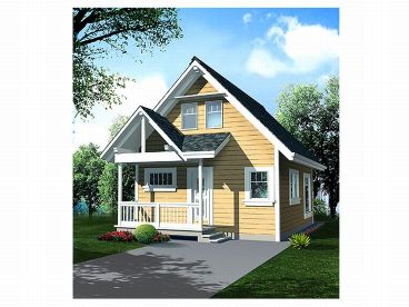 Love Shack House Plan, 010H-0002
