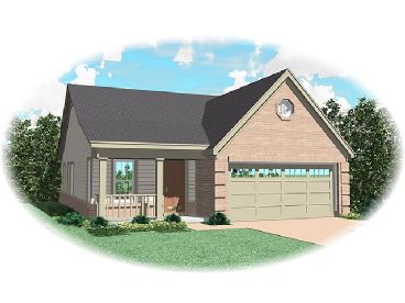 Small Home Plan, 006H-0019