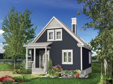 Cottage House Plan, 072H-0213