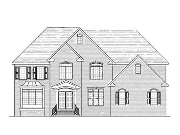 Two-Story House Plan, 058H-0108
