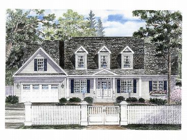 Country Home Design, 014H-0027